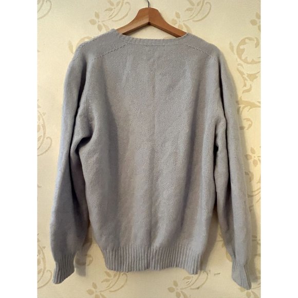 Men's XL Scotland Hawick Peter Elliot 100% Pure Cashmere Sweater - Picture 3 of 3